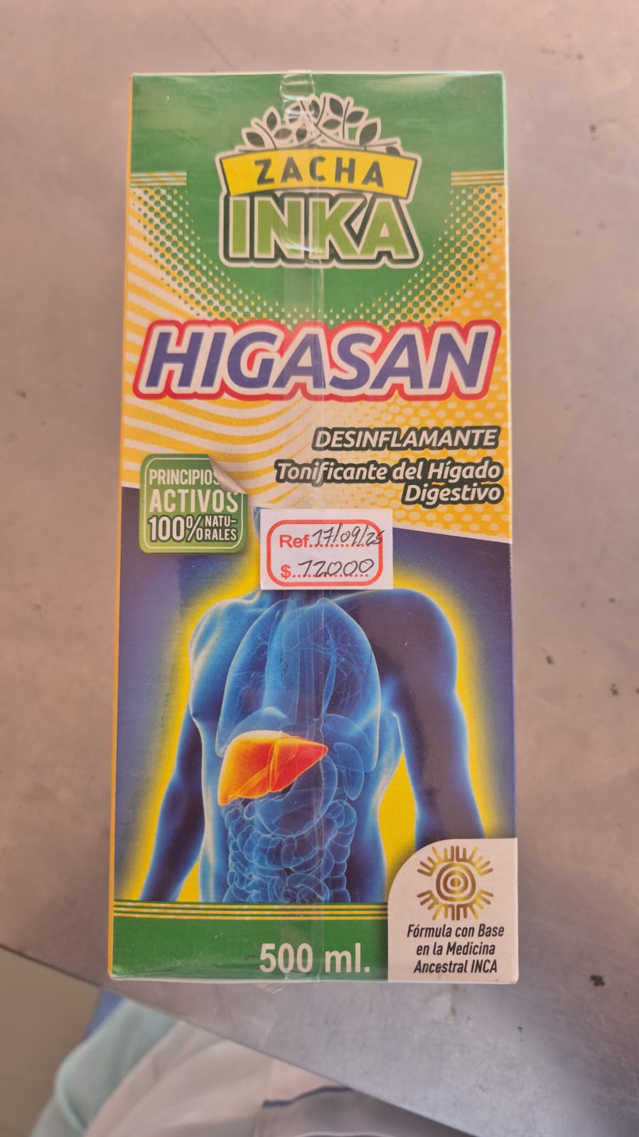 Higasan 500 ml – Zacha Inka