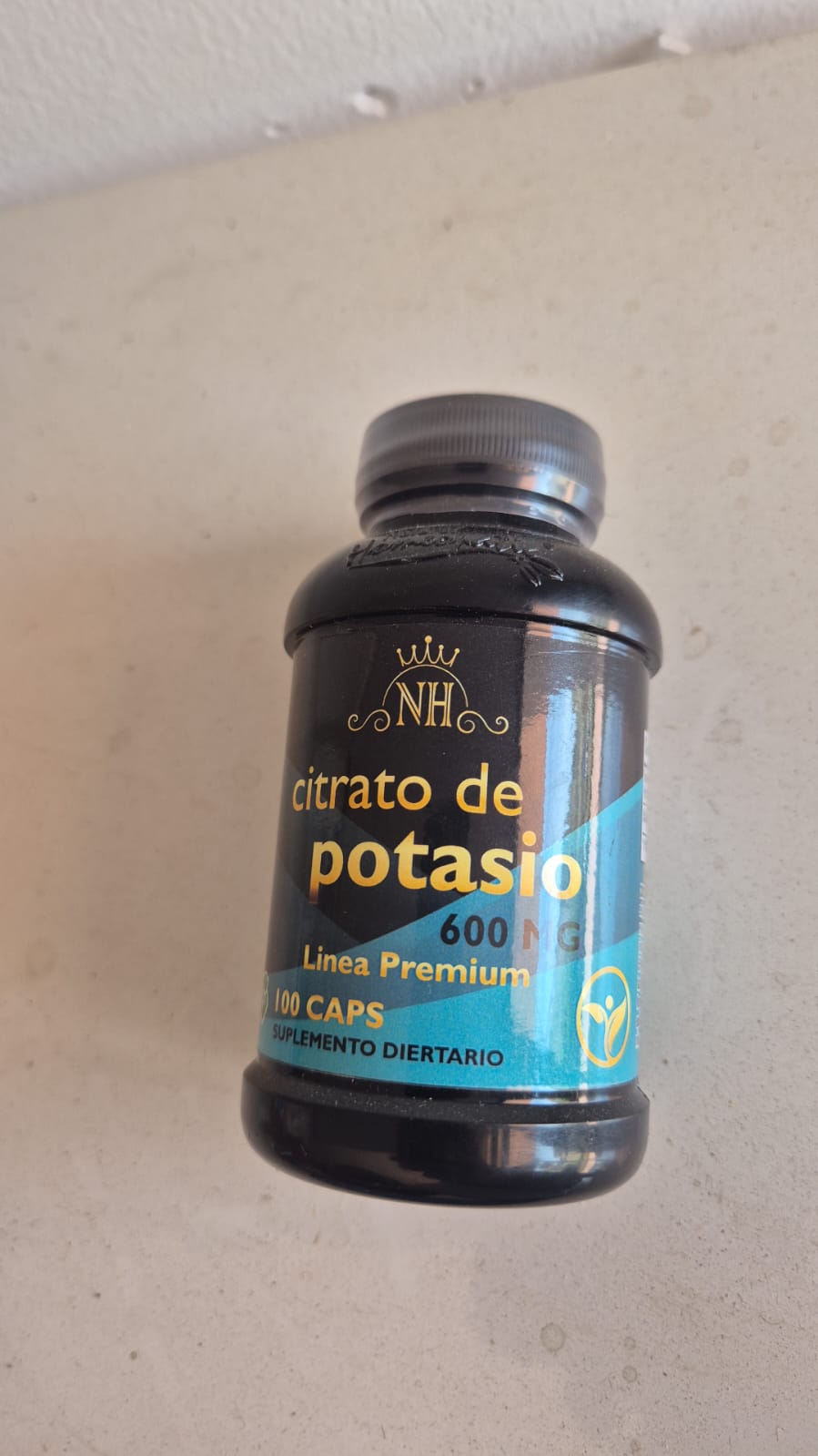 Citrato de potasio 600mg cápsulas NH