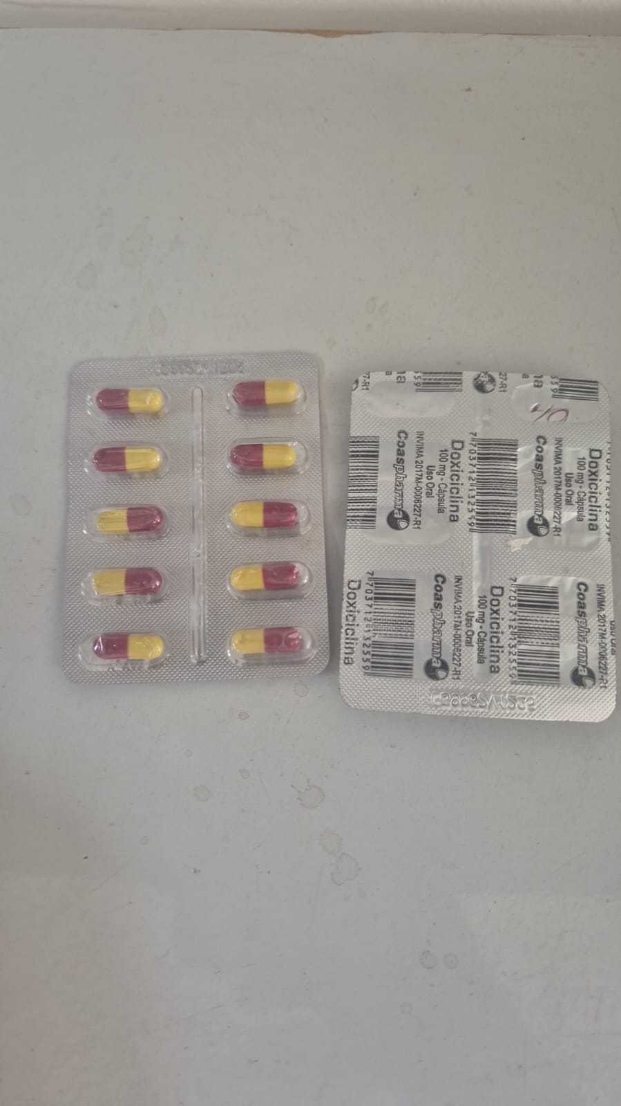 Doxiciclina 100 mg – Coaspharma