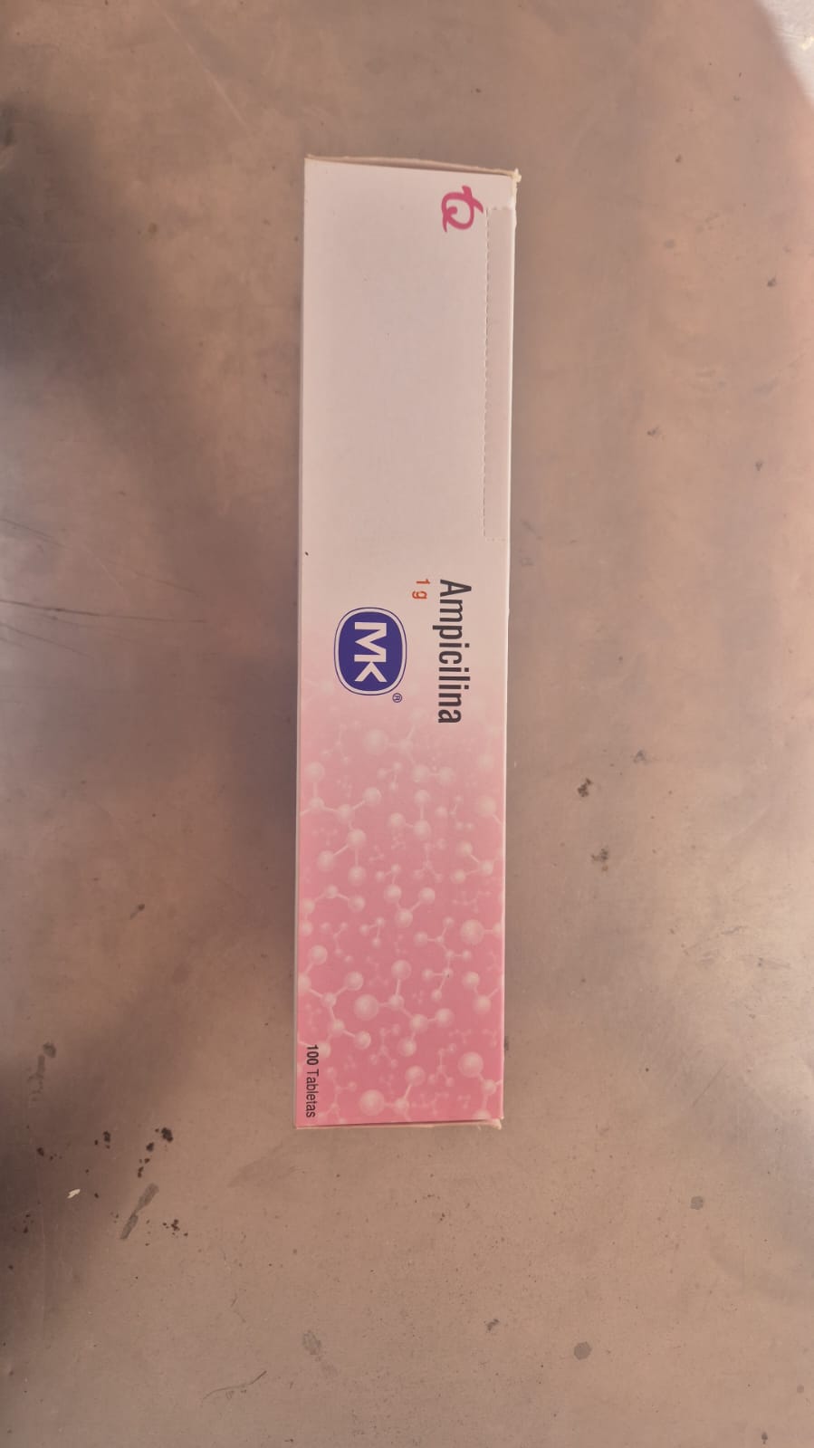 Ampicilina MK 1 g – Caja x 100 Tabletas