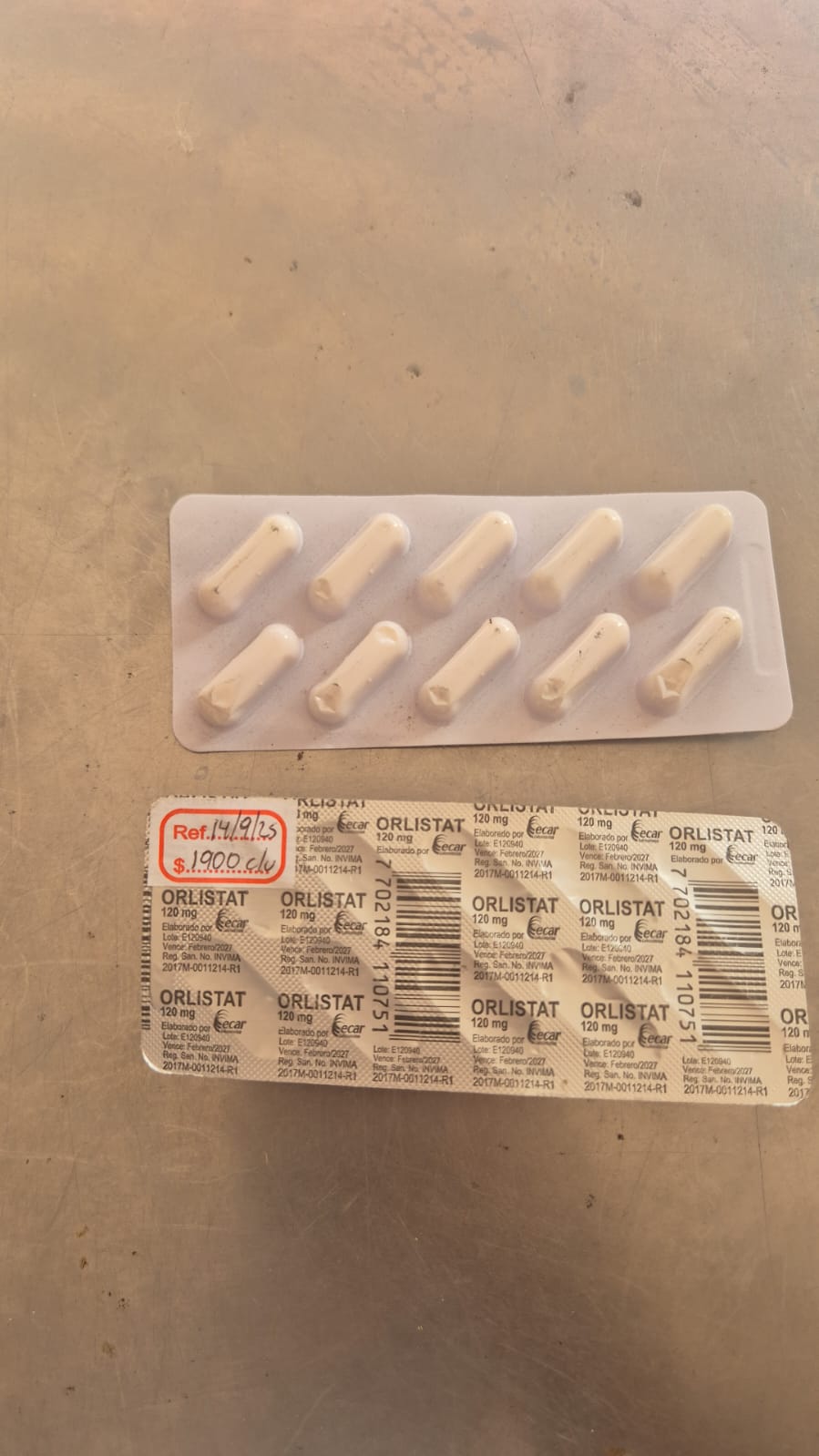 Orlistat 120 mg – Ecar