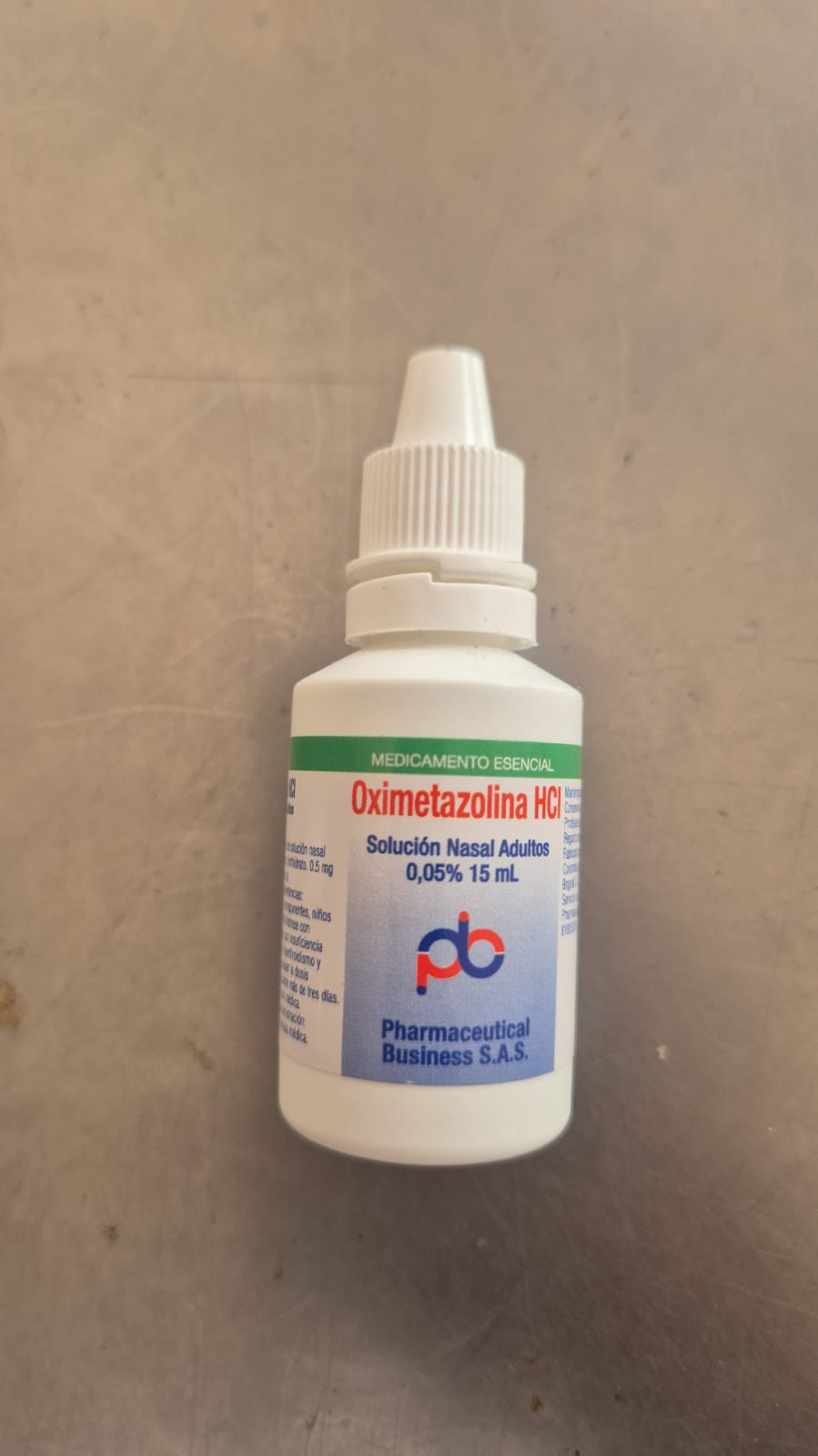 Oximetazolina HCl 0.05% Solución Nasal