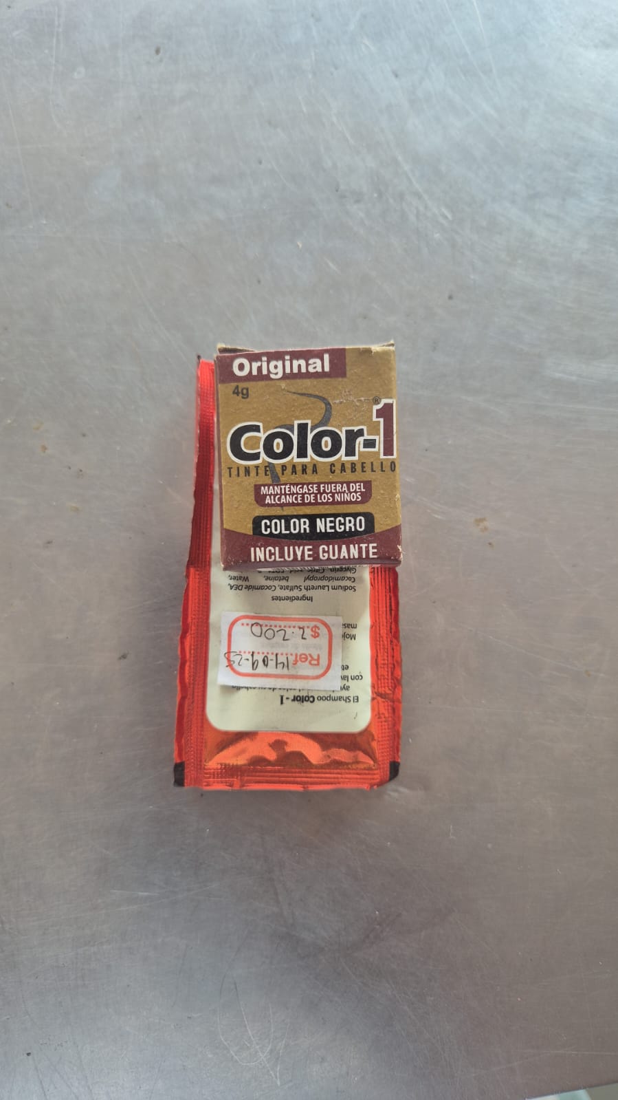 Tinte Para El Cabello Color-1 Negro