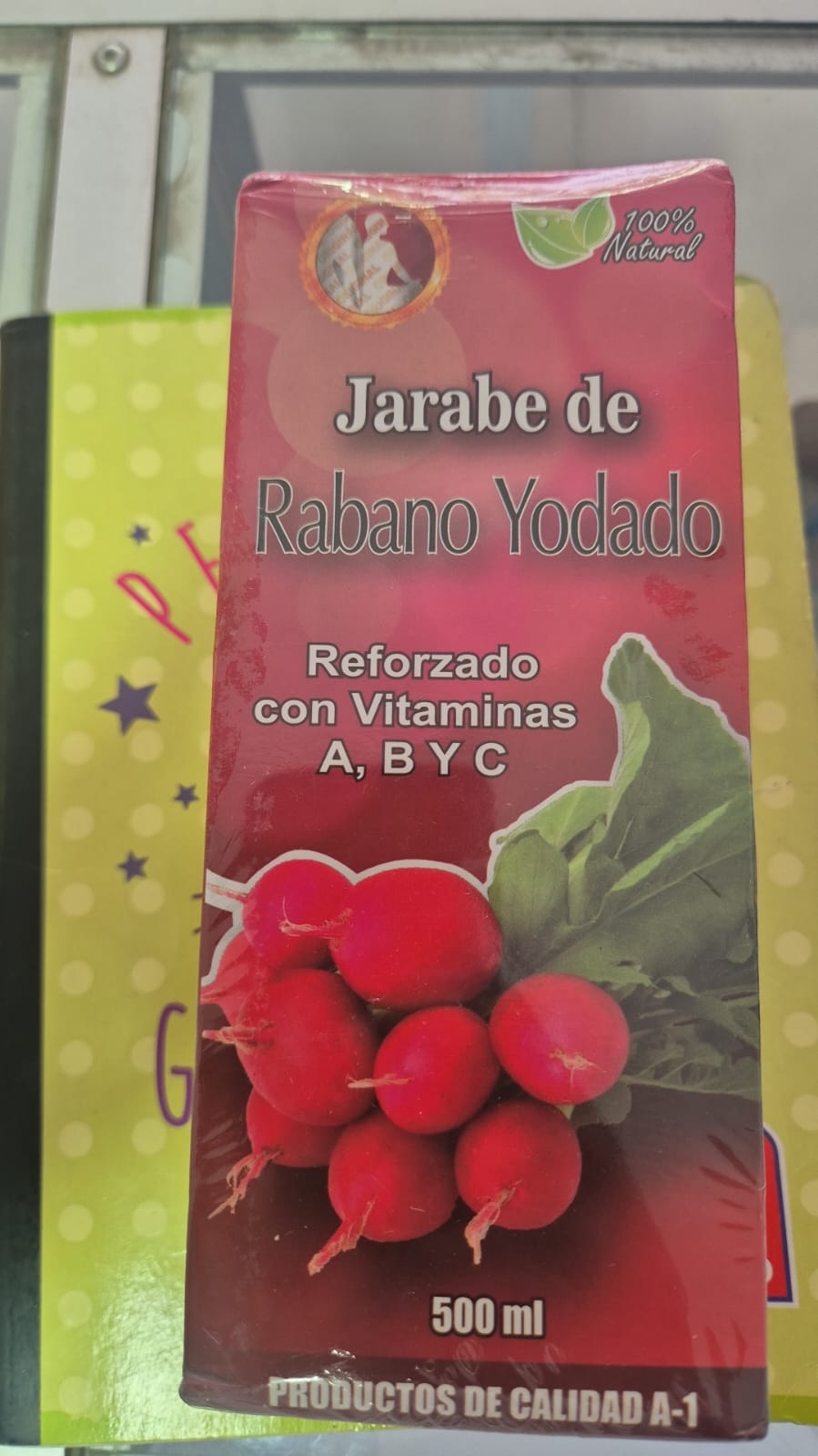 Jarabe de Rábano Yodado