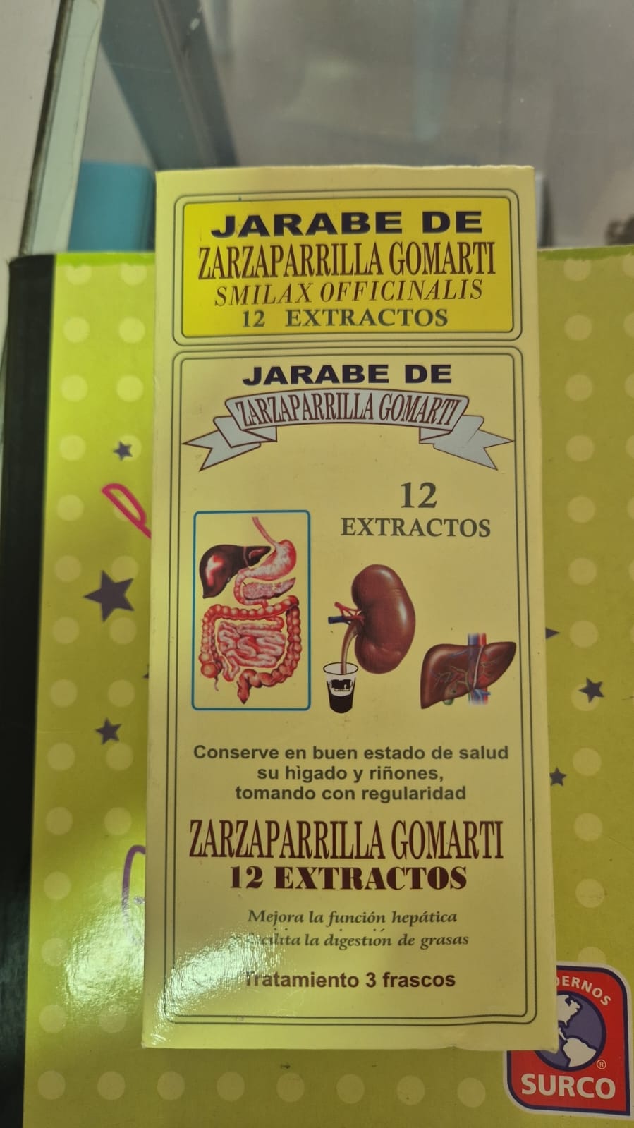 Jarabe de Zarzaparrilla Gomarti