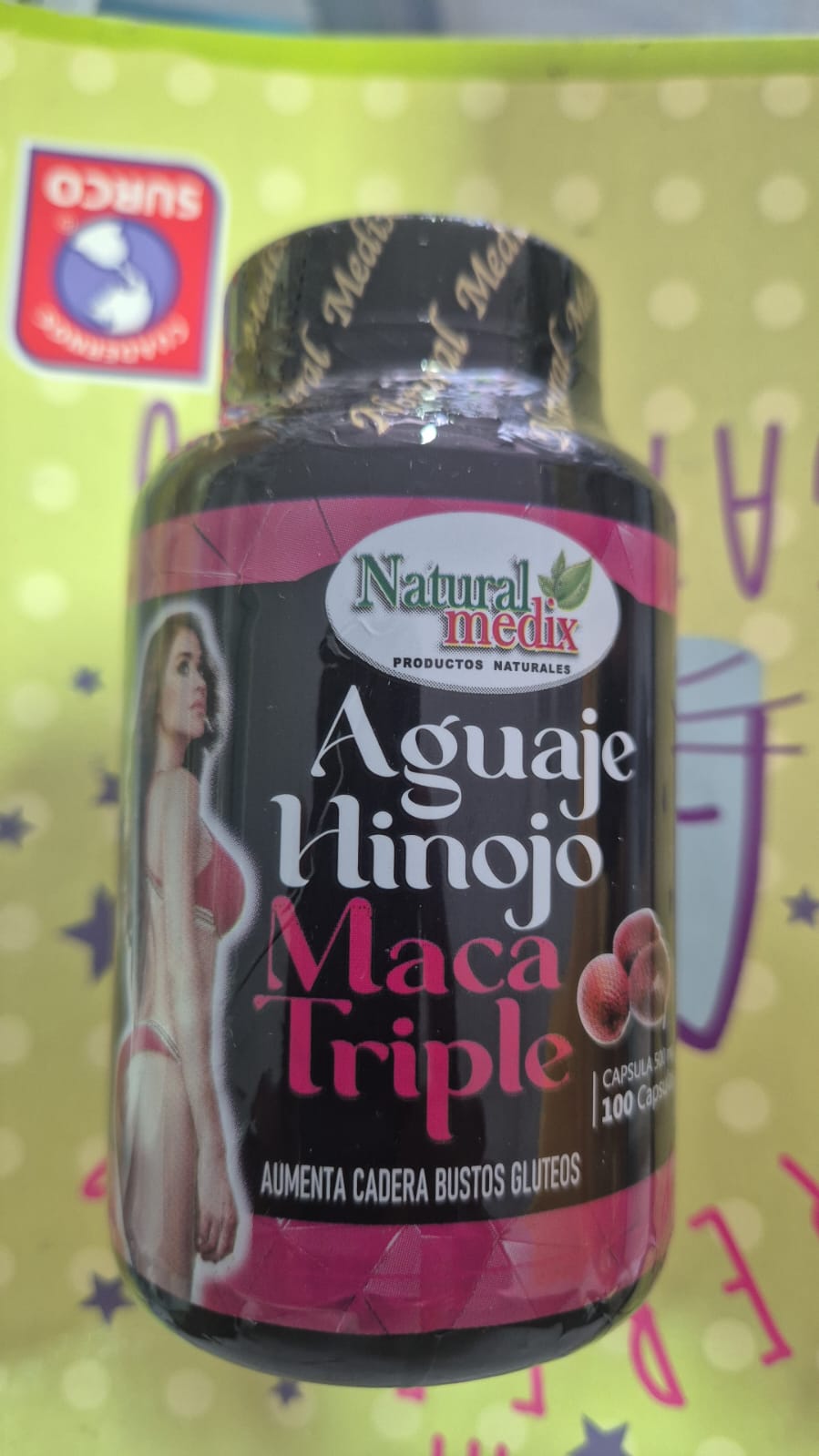 Aguaje Hinojo Maca Triple– Natural Medix