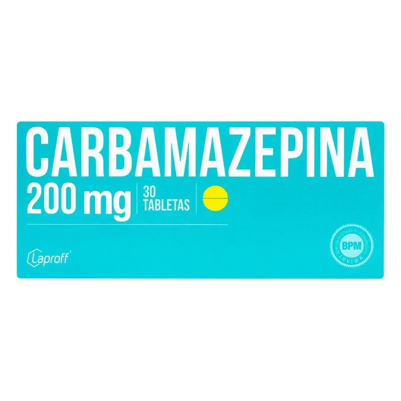CARBAMAZEPINA DE 200 MG (LAPROFF)