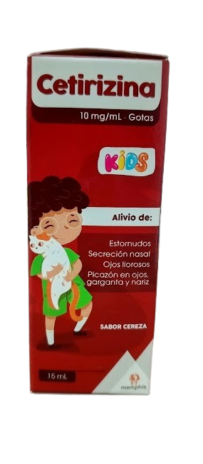 Gotas Cetirizina 15 mL Kids Memphis