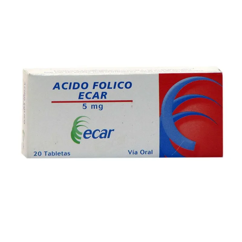 ACIDO FOLICO 5 MG (ECAR)