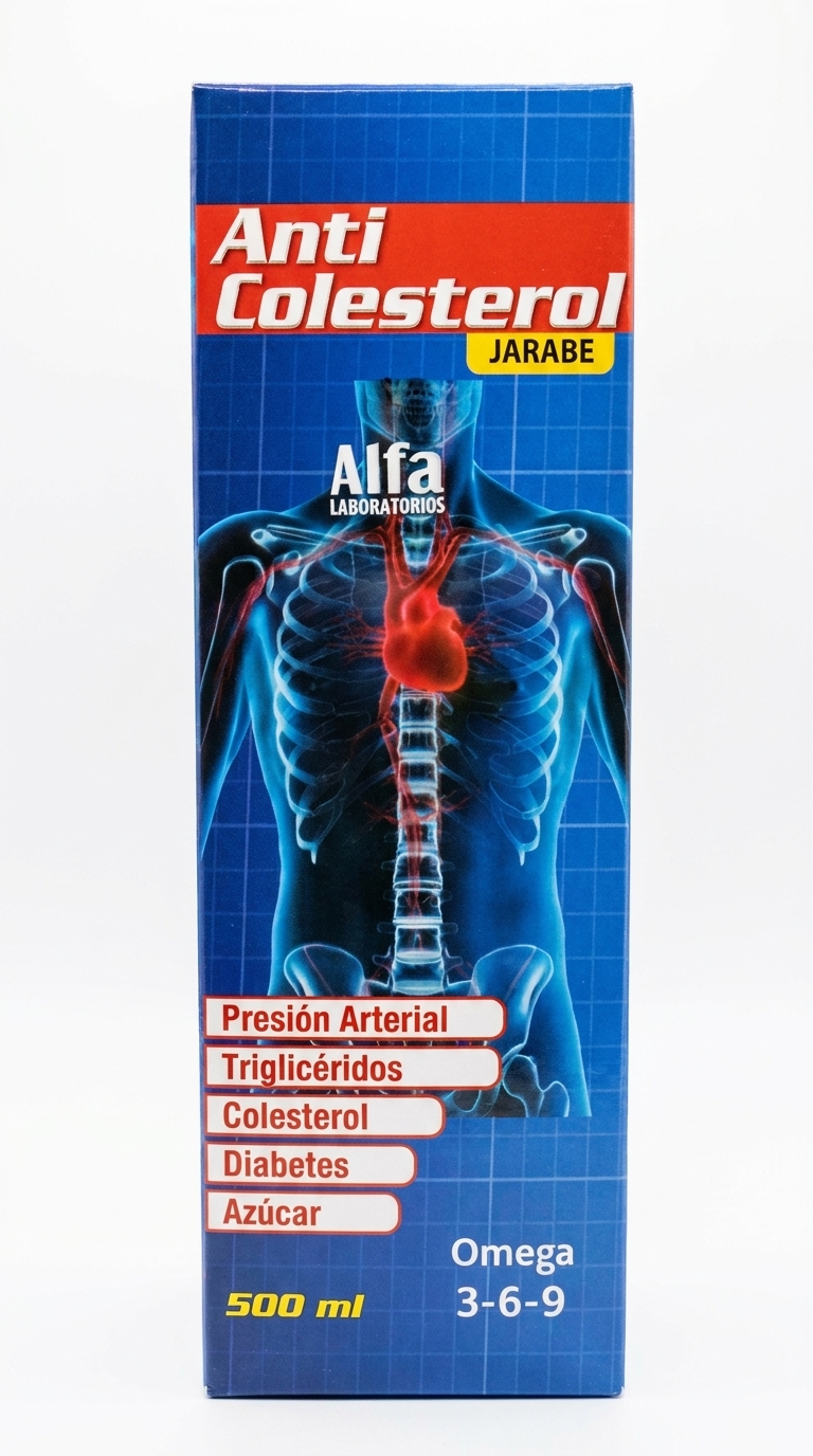 ANTI COLESTEROL – JARABE (500 ML)