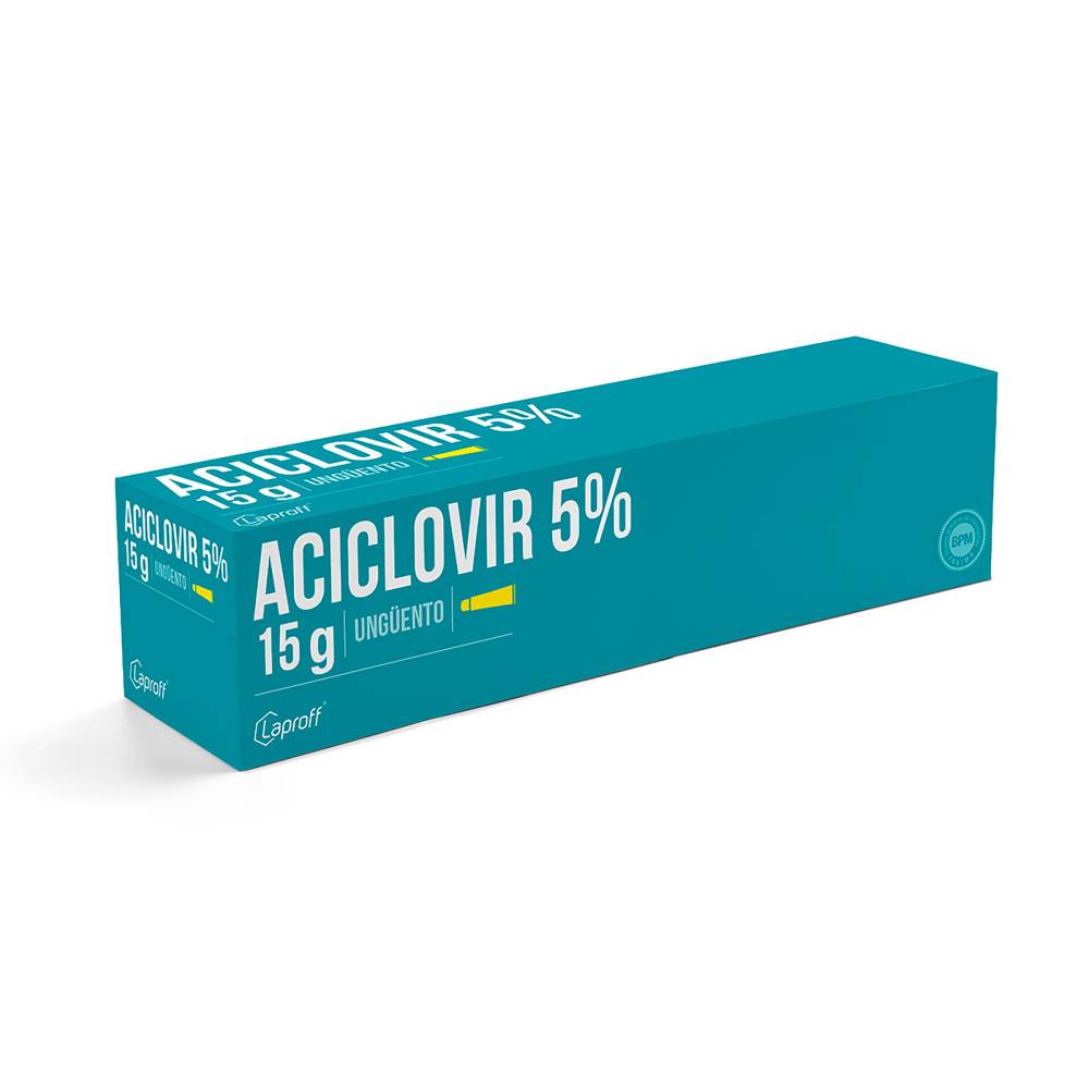 Aciclovir 5% Ungüento 15 g – Laproff