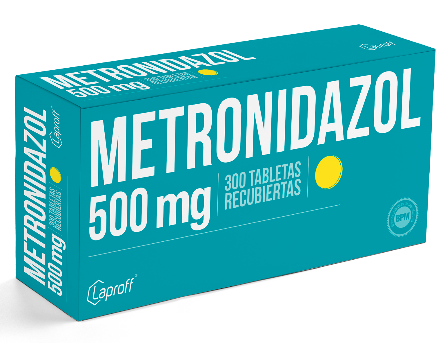 Metronidazol Tabletas Recubiertas 500 Mg