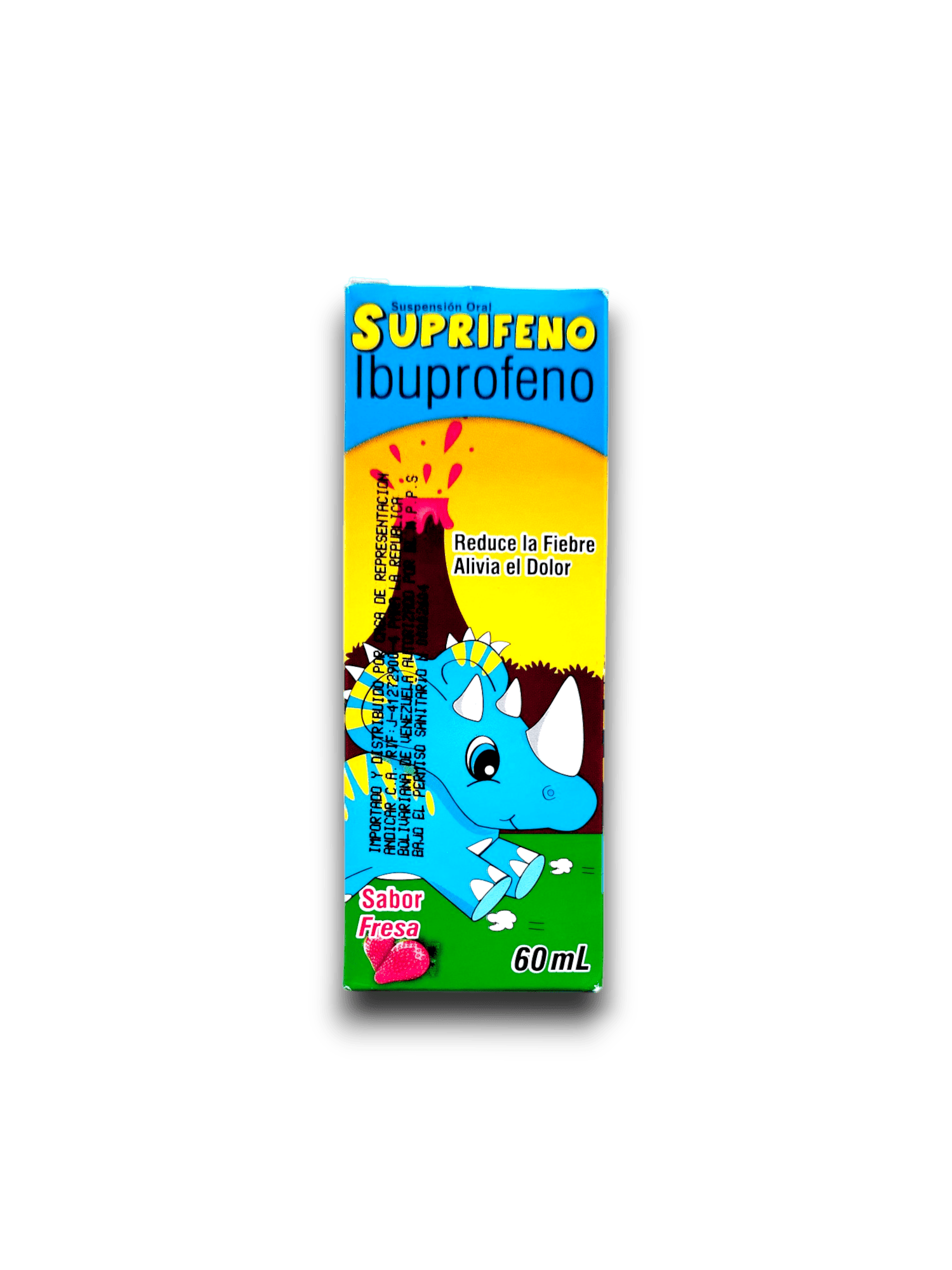 SUPRIFENO (IBUPROFENO) 100 MG /5 ML SUSP ORAL