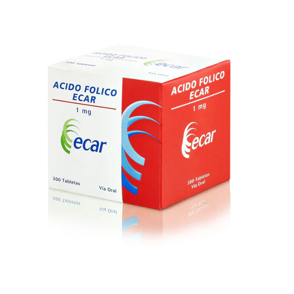 Ácido Fólico 1 mg Ecar