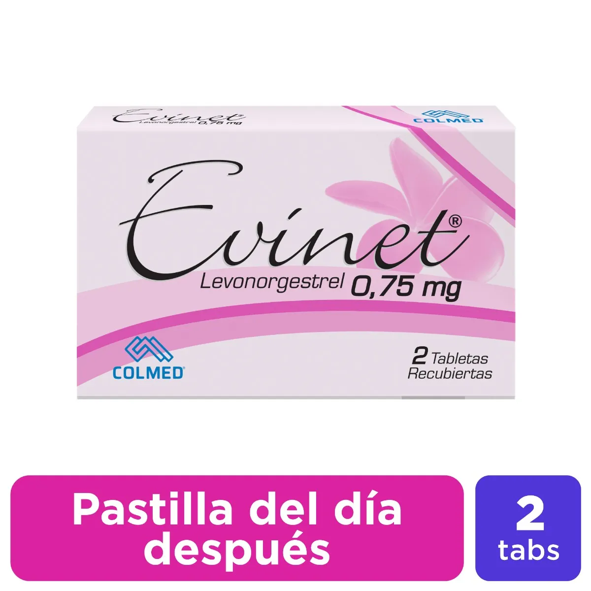 Evinet levonorgestrel 0, 75 mg - Colmed
