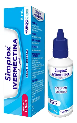 Gotas Simpiox Ivermectina Sabor Fresa X 5ml