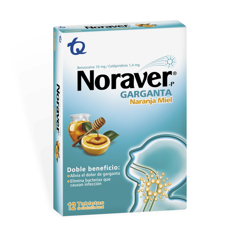 NORAVER GARGANTA NARANJA MIEL