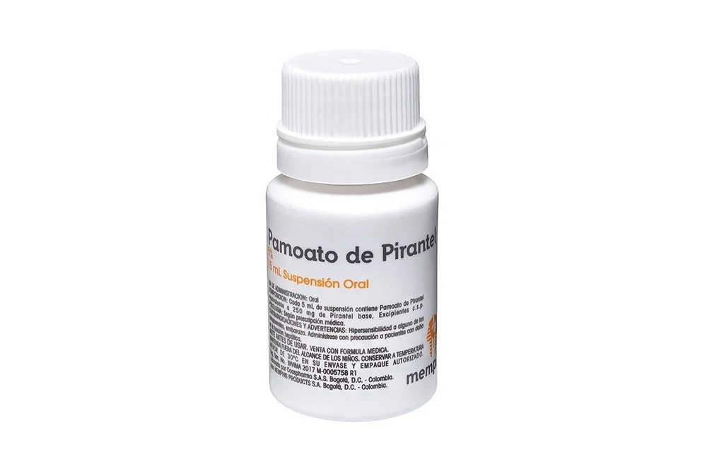 Pamoato de Pirantel 5% Suspension Oral memphis