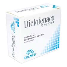 Diclofenaco 75 mg/3 ml: Antiinflamatorio en Ampollas