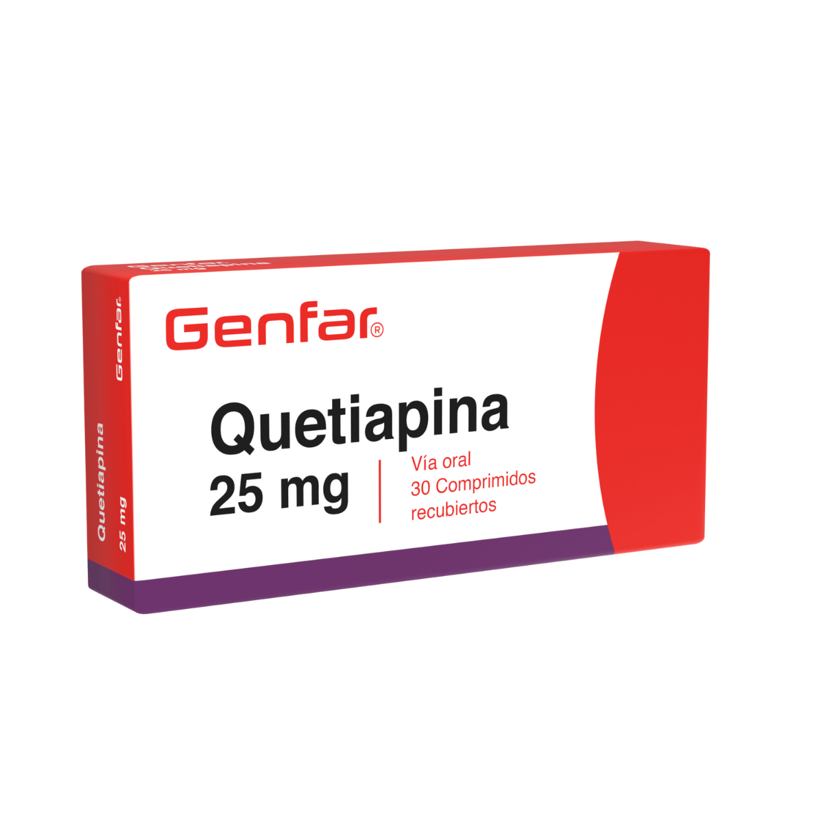 Quetiapina 25mg Genfar