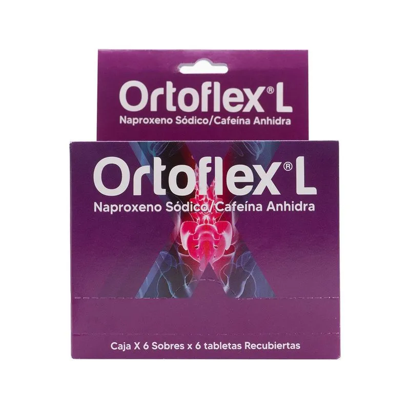 Ortoflex L – Naproxeno + Cafeína