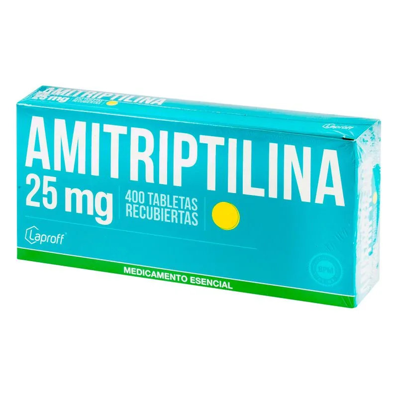 Amitriptilina Clorhidrato 25 mg – Laproff