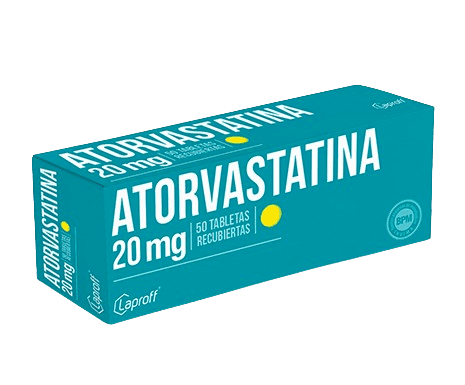 Atorvastatina 20 Mg X 50 Tabl