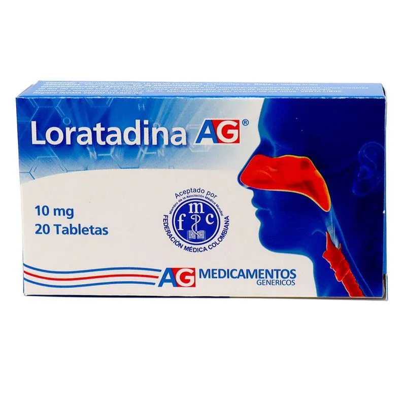 LORATADINA 10 MG (AG)