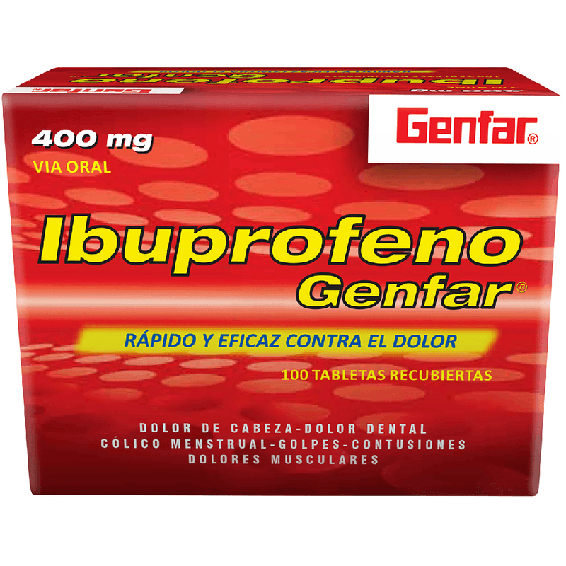 Ibuprofeno 400 mg – Genfar